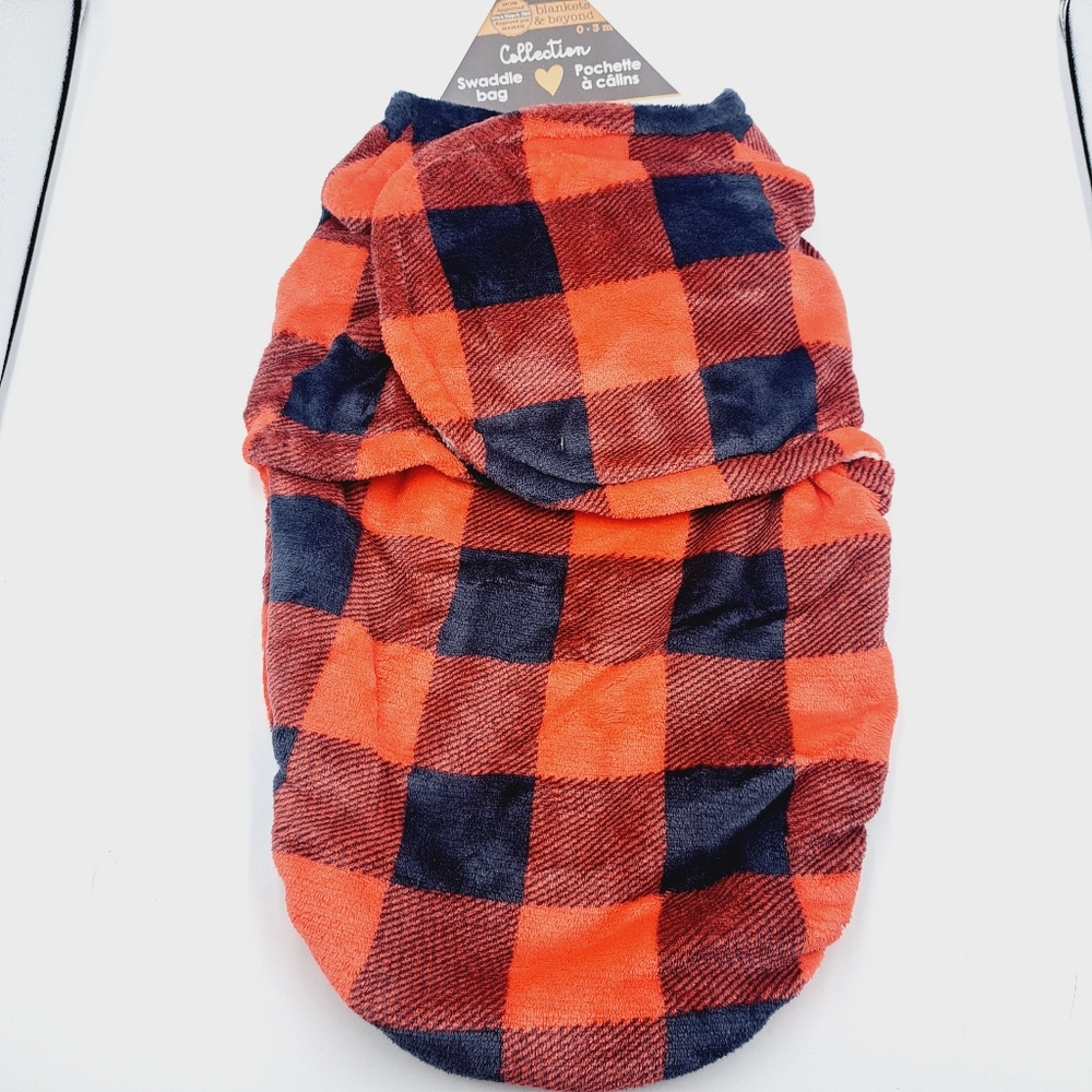 Buffalo Plaid Swaddle Bag Size 0-3 Months
